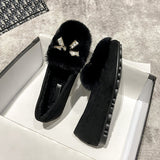 Fashion-Round-Soft-Fur-Flat-Loafers