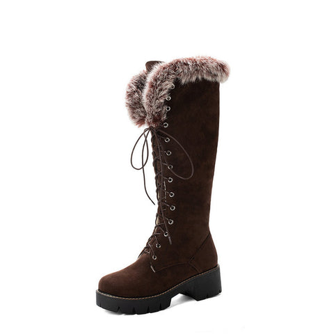 Faux-Rabbit-Fur-Platform-High-top-Knee-Snow-Boots