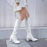 Patent-leather-Knee-High-Long-boots
