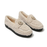 Pearl-Flat-Bottom-Fur-Loafers