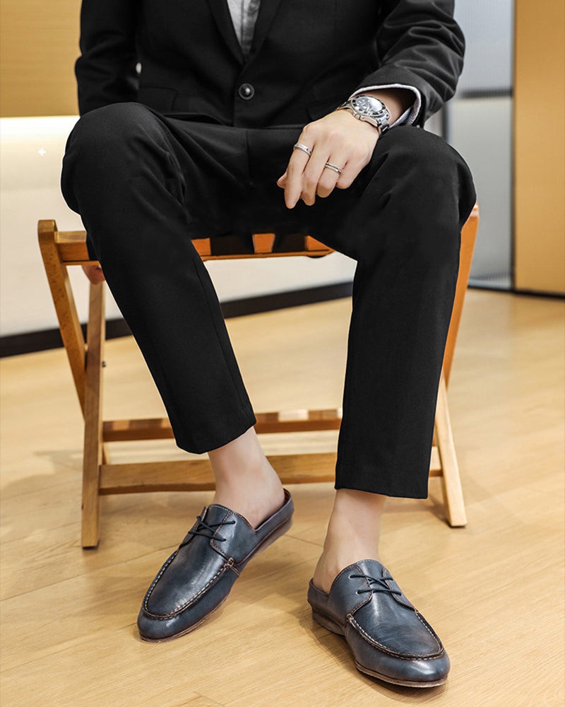 Lace-up-Premium-Genuine-Leather-Breathable-Driving-Mules