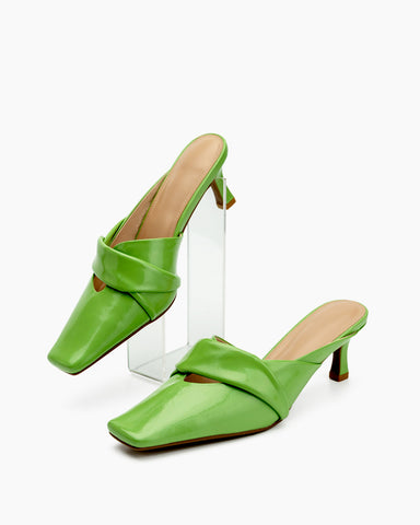 Temperament Minimalist Kitten Heel Mules