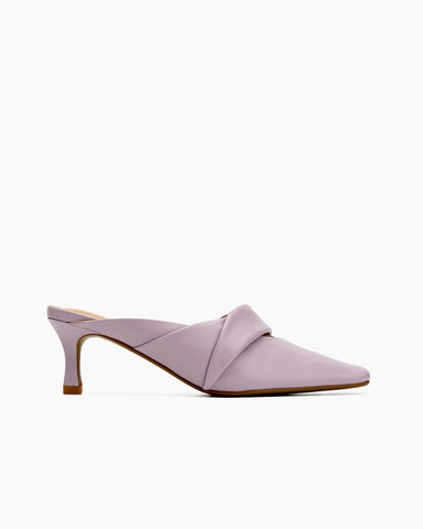 Temperament Minimalist Kitten Heel Mules