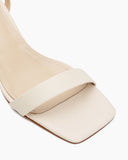 Thin Strap Pearl Decor Sandals