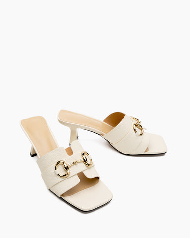 Horsebit-Classic-Metal-Buckle-Minimalist-Kitten-Heel-Leather-Sandals