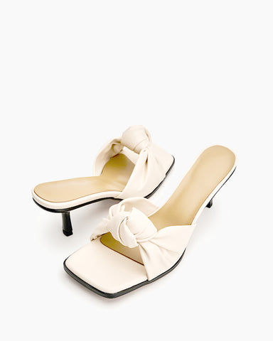 Bow-tie-Twist-Design-Stiletto-Kitten-Heel-Mules-Sandals