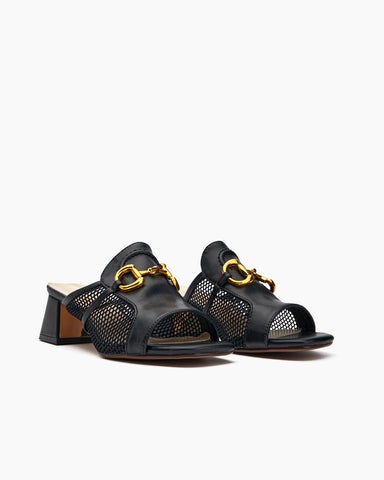 Horsebit-Classic-Metal-Buckle-Square-Toe-Hollow-Out-Wedge-Sandals