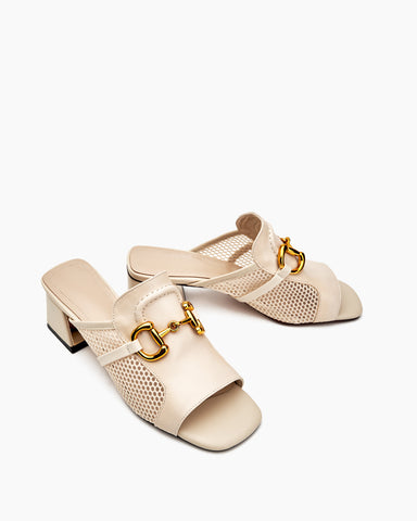 Horsebit-Classic-Metal-Buckle-Square-Toe-Hollow-Out-Wedge-Sandals