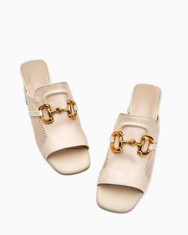Horsebit-Classic-Metal-Buckle-Square-Toe-Hollow-Out-Wedge-Sandals
