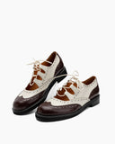 Lace-up-Wingtip-Perforated-Leather-Oxfords-Loafers