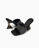 Rhinestone-Decor-Sculptural-High-Heel-Sandals
