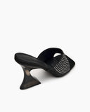 Rhinestone-Decor-Sculptural-High-Heel-Sandals