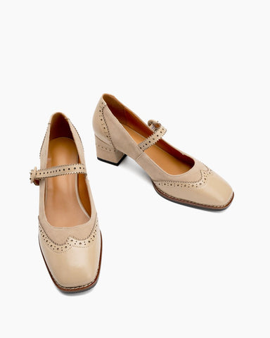 Mary-Jane-Platform-Mid-Heel-Oxfords-Dress-Pumps-Loafers