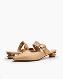 Round-Buckle-Decor-Shallow-Mouth-Mules