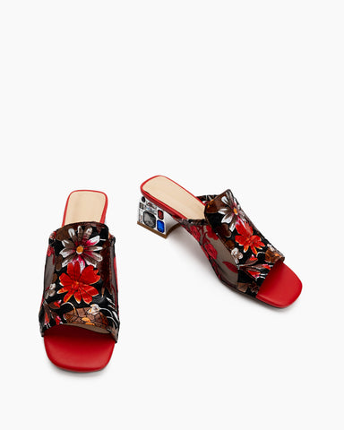 Floral-Embroidery-Comfortable-Casual-Mules-Wedge-Slippers-Heel