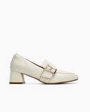 Metal-Buckle-Temperament-Chunky-Heel-Loafers-Leasther-Square-Toe