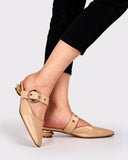Round-Buckle-Decor-Shallow-Mouth-Mules
