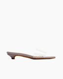 Squared PVC Transparent Sandals
