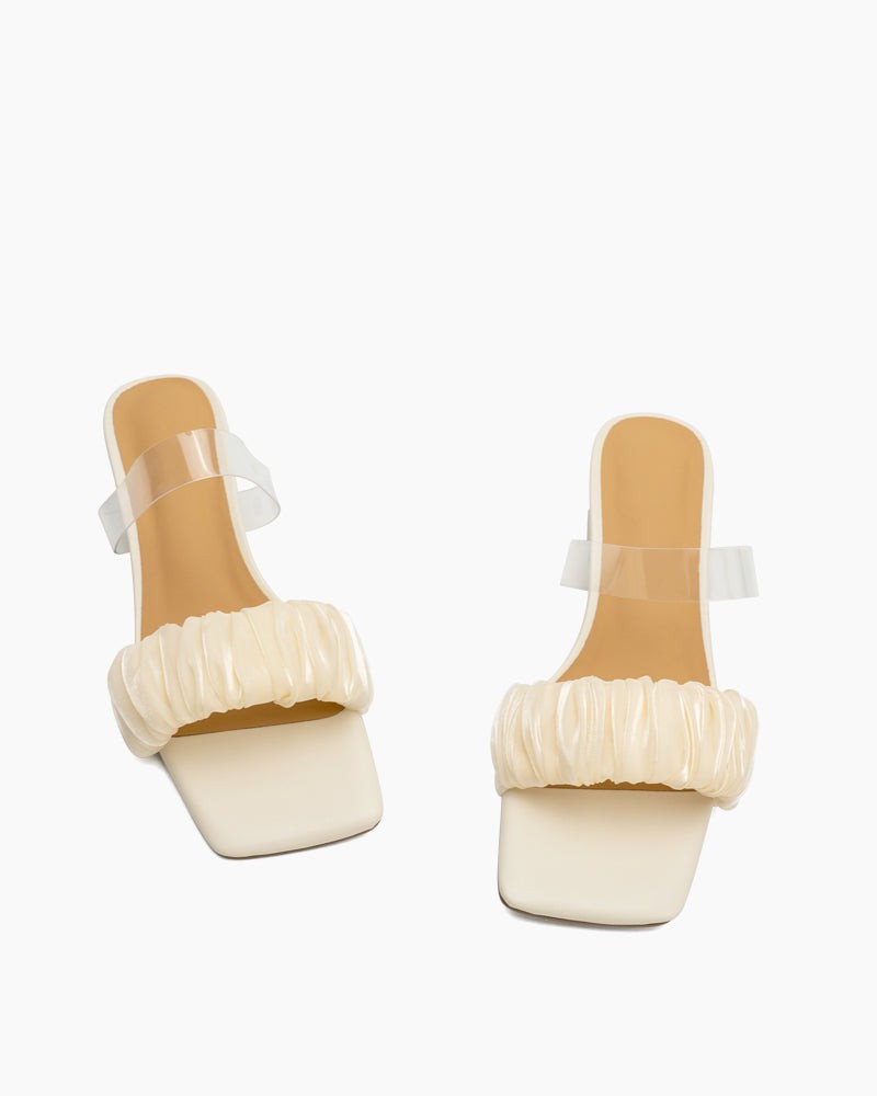 Mesh-Transparent-Chunky-Heel-Sandals
