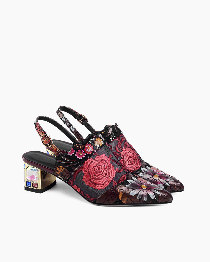 Retro-Floral-Embroidery-Block-Heel-Slingback-Mules