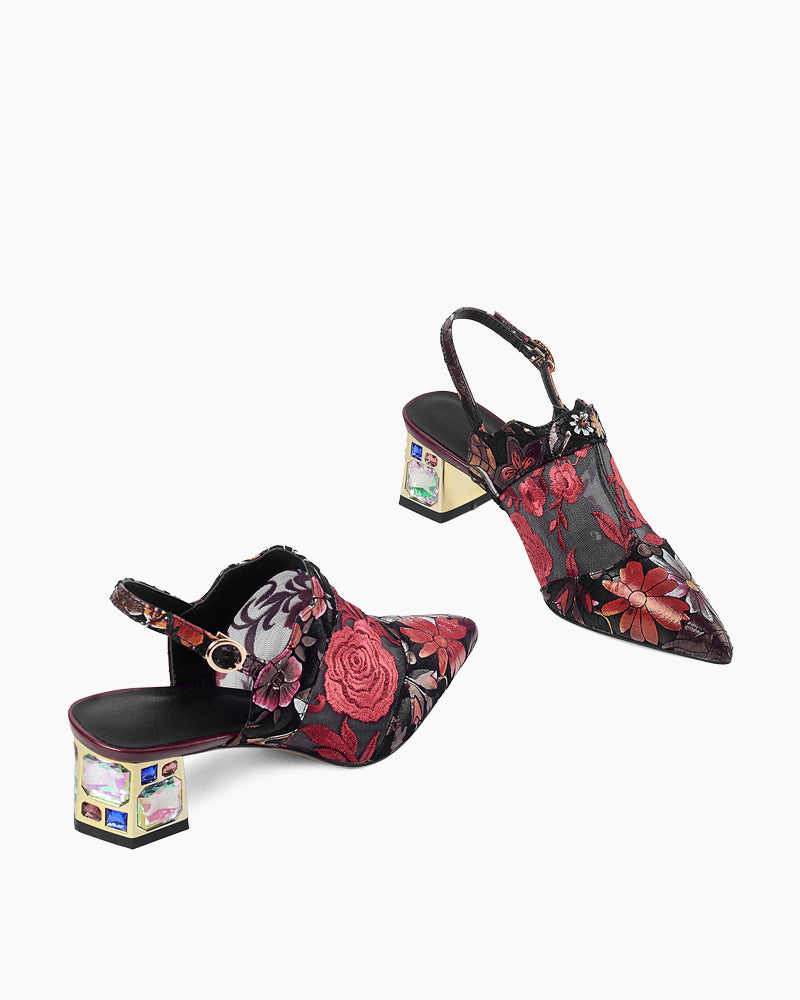 Retro-Floral-Embroidery-Block-Heel-Slingback-Mules