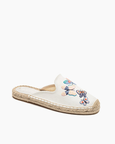 Butterfly-Pattern-closed-toe-Embroidered-Espadrille-Flat-Mules