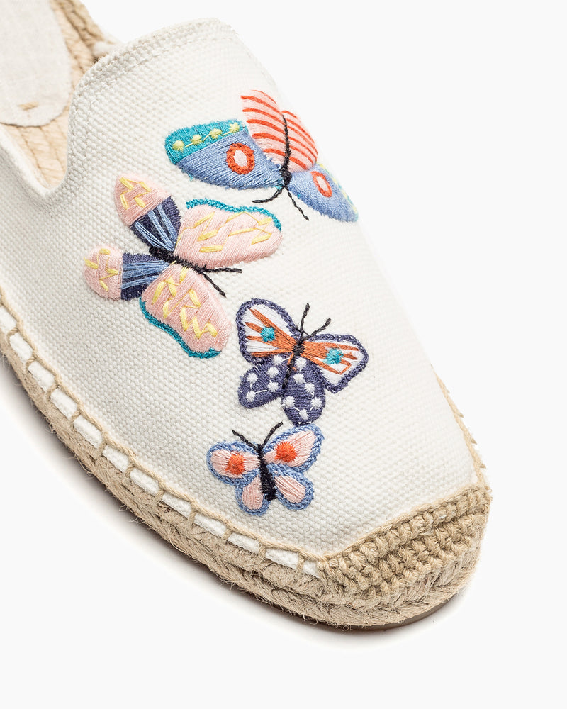 Butterfly-Pattern-closed-toe-Embroidered-Espadrille-Flat-Mules