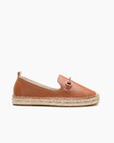 Horsebit-Classic-Metal-Buckle-Slip-On-Espadrilles-Flat-Loafer