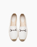Horsebit-Classic-Metal-Buckle-Slip-On-Espadrilles-Flat-Loafer