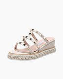 Espadrille-Wedges-Platform-Slides-Rivets-leather-Sandals