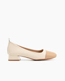 Minimalist-Splicing-Square-Toe-loafers-flat