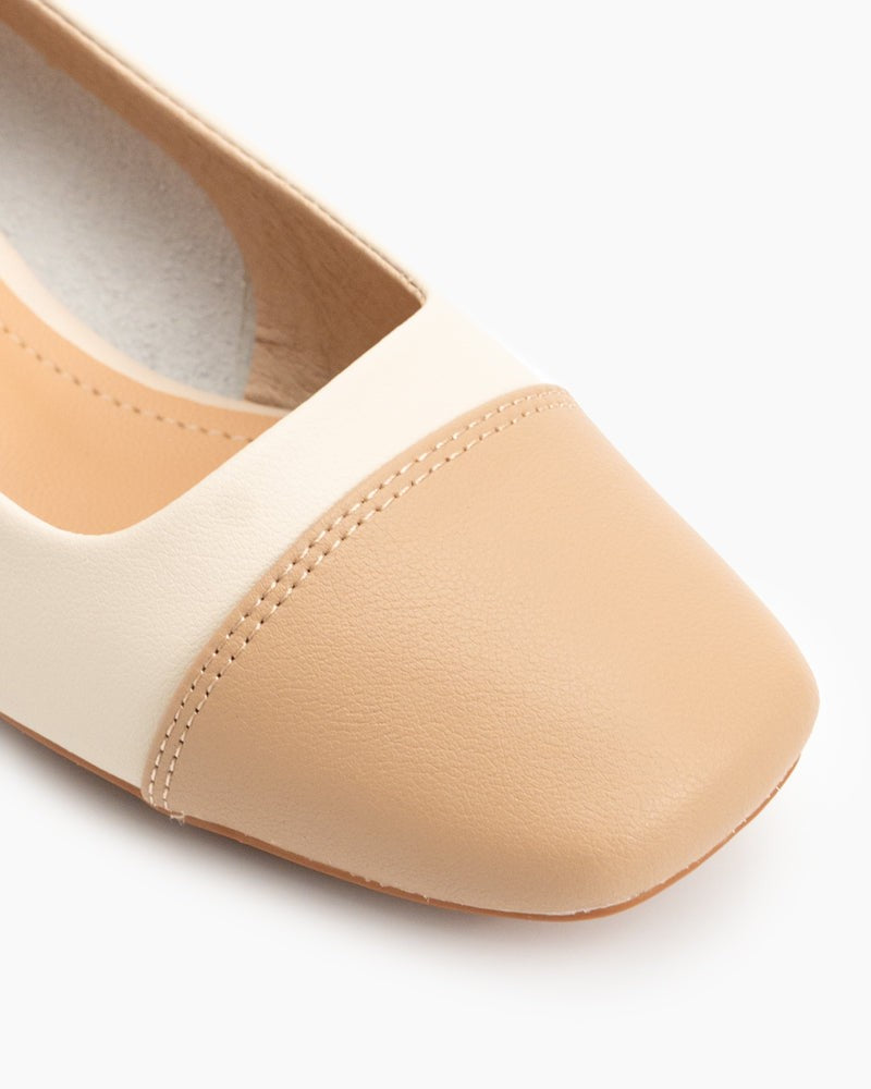 Minimalist-Splicing-Square-Toe-loafers-flat