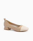 Minimalist-Splicing-Square-Toe-loafers-flat