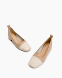 Minimalist-Splicing-Square-Toe-loafers-flat