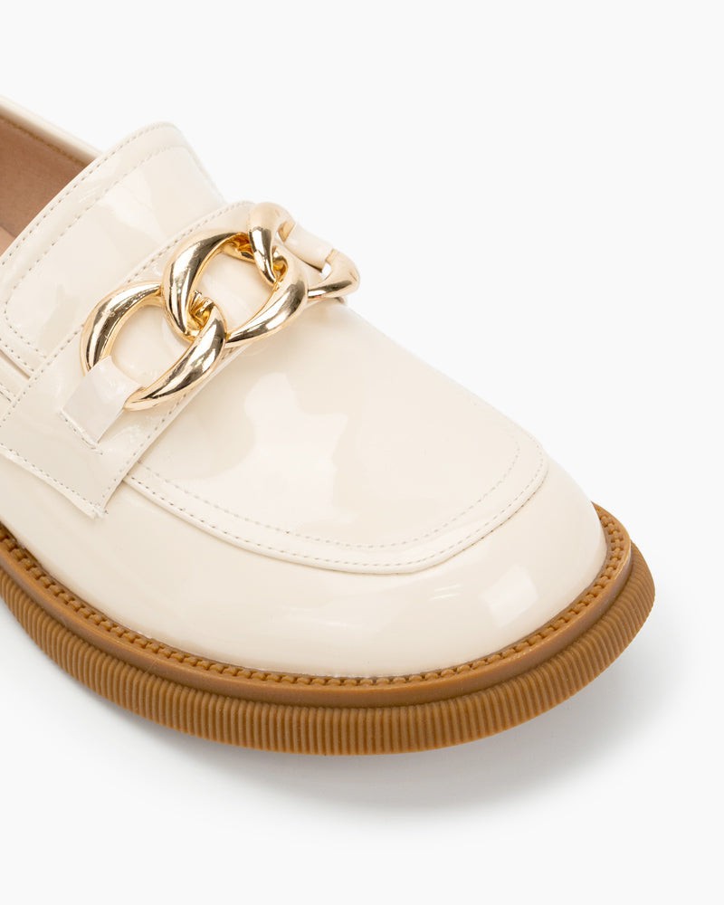 Chain-Lightweight-Slip-on-Flat-Penny-Loafers