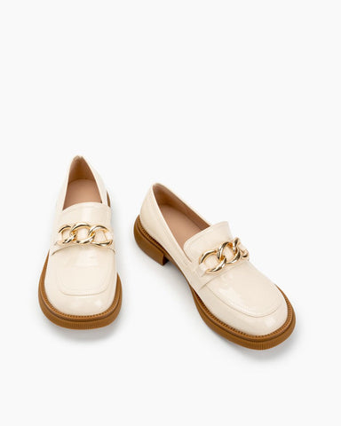 Chain-Lightweight-Slip-on-Flat-Penny-Loafers