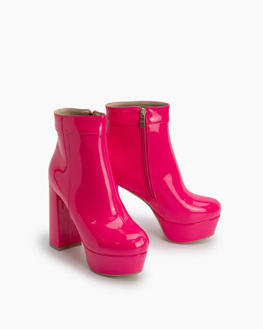 Chunky-High-Heel-Elastic-Ankle-Heel-Party-Boots