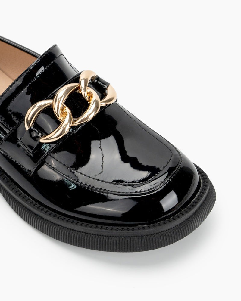 Chain-Lightweight-Slip-on-Flat-Penny-Loafers