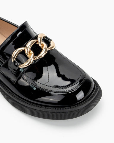 Chain-Lightweight-Slip-on-Flat-Penny-Loafers