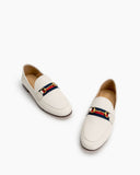Horsebit-Slip-On-Flats-Comfort-Driving-Office-Leather-Loafers