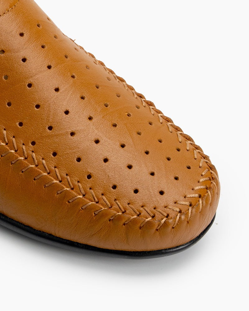 Breathable-Punching-Premium-Genuine-Leather-Loafers