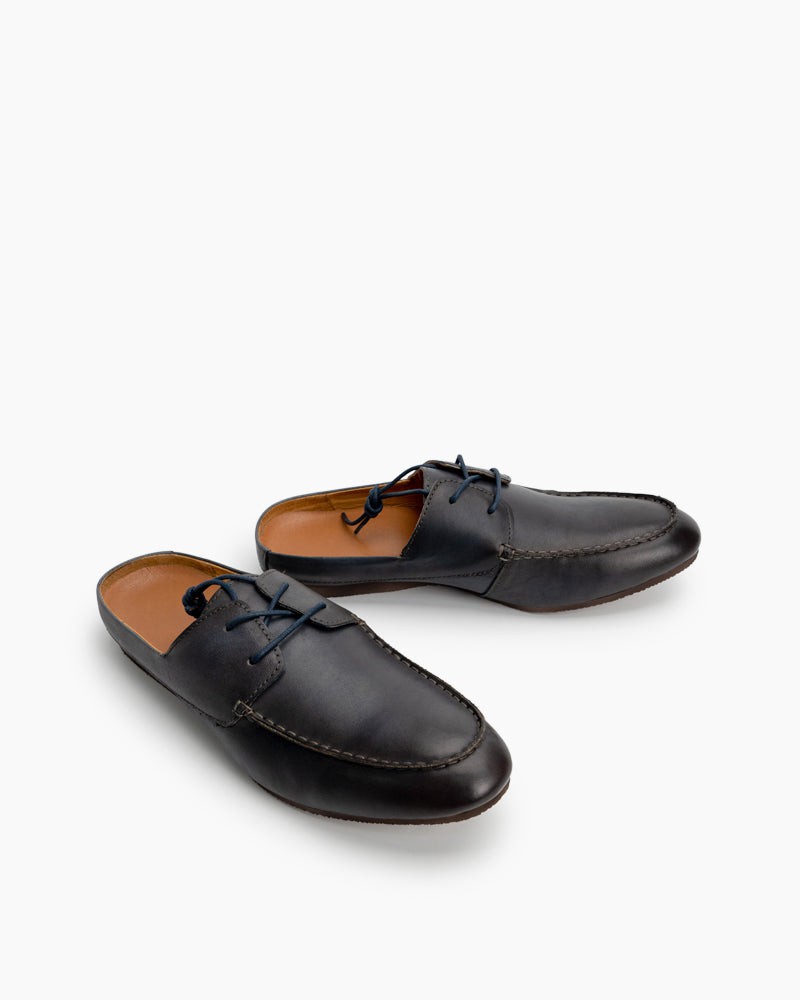 Lace-up-Premium-Genuine-Leather-Breathable-Driving-Mules