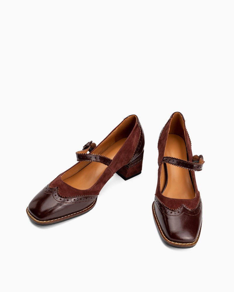 Mary-Jane-Platform-Mid-Heel-Oxfords-Dress-Pumps-Loafers