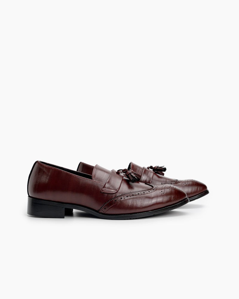 Brogue-Tassel-Oxford-Wingtip-Breathable-Business-Slip-on-Loafers