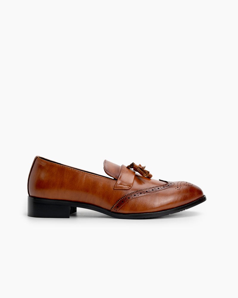 Brogue-Tassel-Oxford-Wingtip-Breathable-Business-Slip-on-Loafers