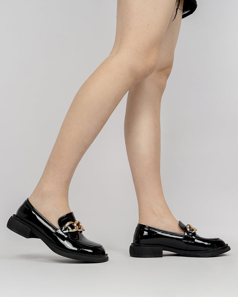 Chain-Lightweight-Slip-on-Flat-Penny-Loafers