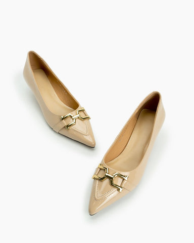 Retro-Metal-Decor-Pointed-Toe-Stiletto-Heels
