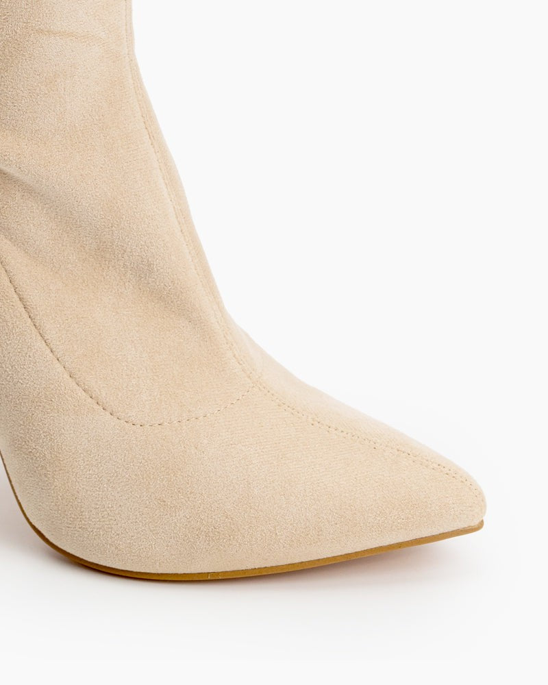 Pointed-Toe-Clear-Heel-Slip-On-Stretch-Boots-suede