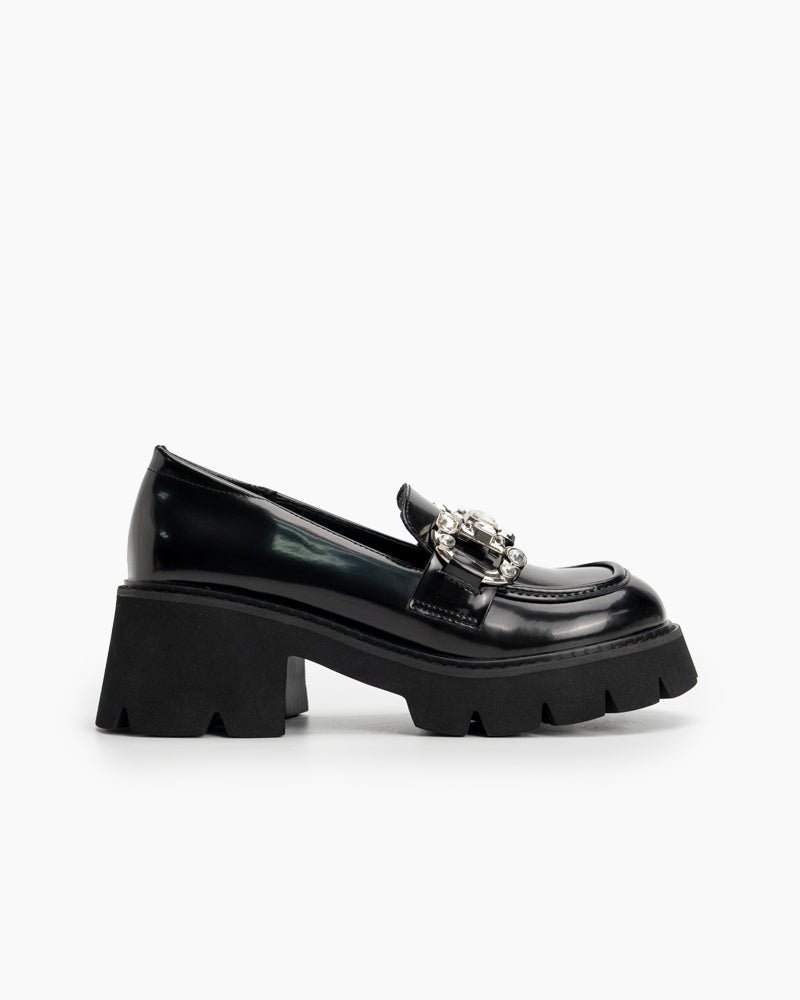 black-Horsebit-Classic-Metal-Buckle-Rhinestone-Chunky-Heel-Platform-Loafers