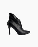 Snake Pattern Ankle Stiletto High Heels Boots